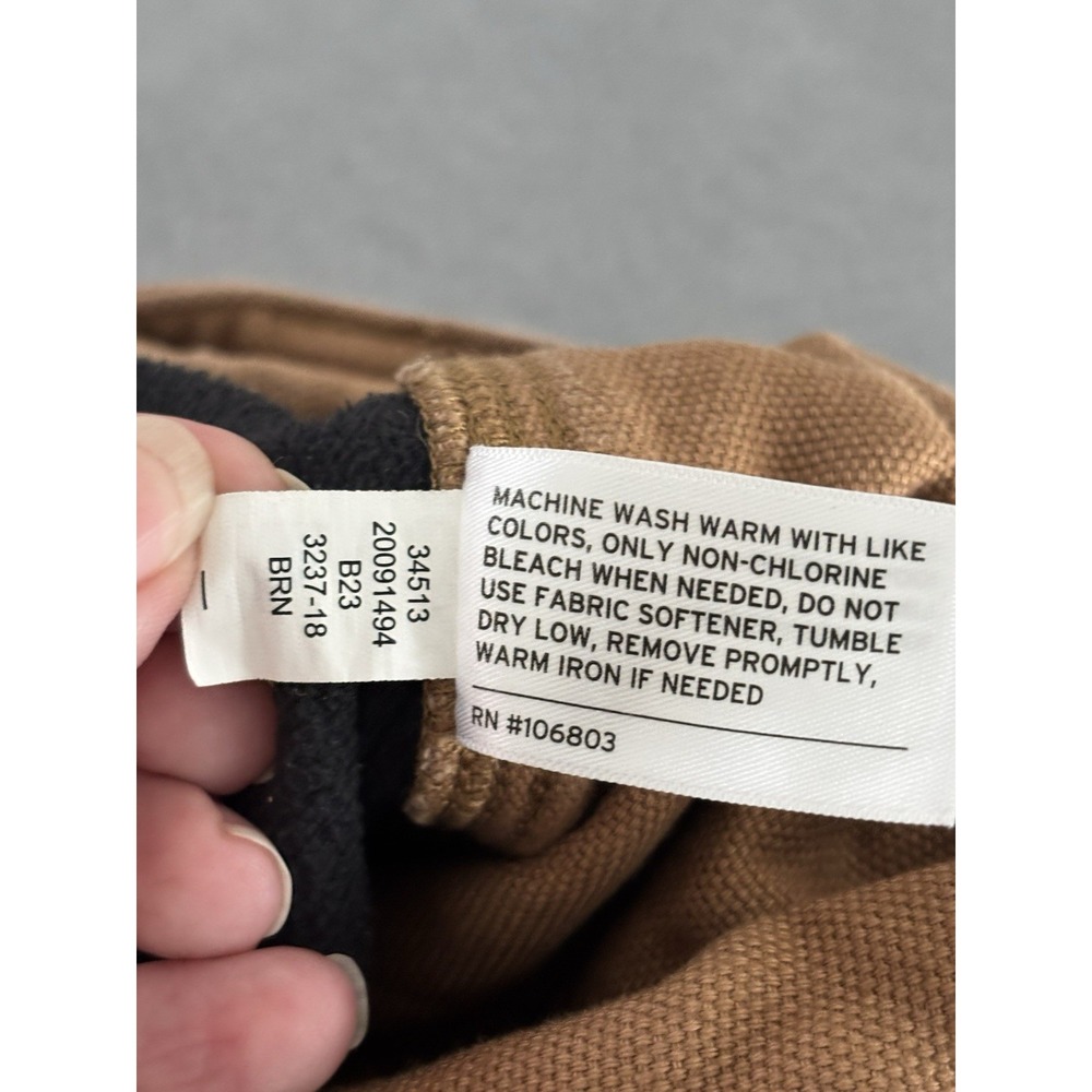 Duluth Trading Mens Fire Hose Fleece-Lined Relaxed Fit Pants 36 X 31 Warm Work - Picture 15 of 15
